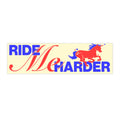 Ride Me Harder Bumper Sticker