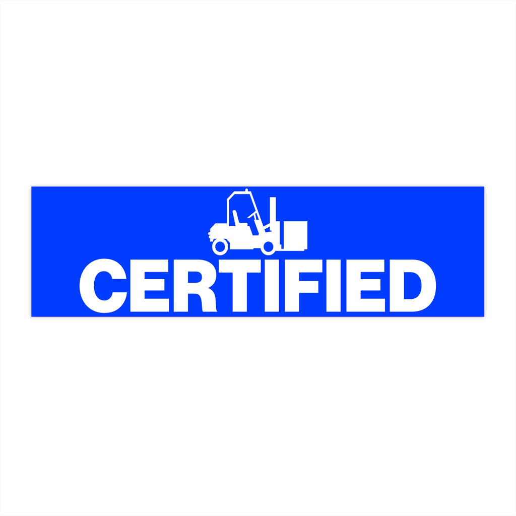 Forklift Certified